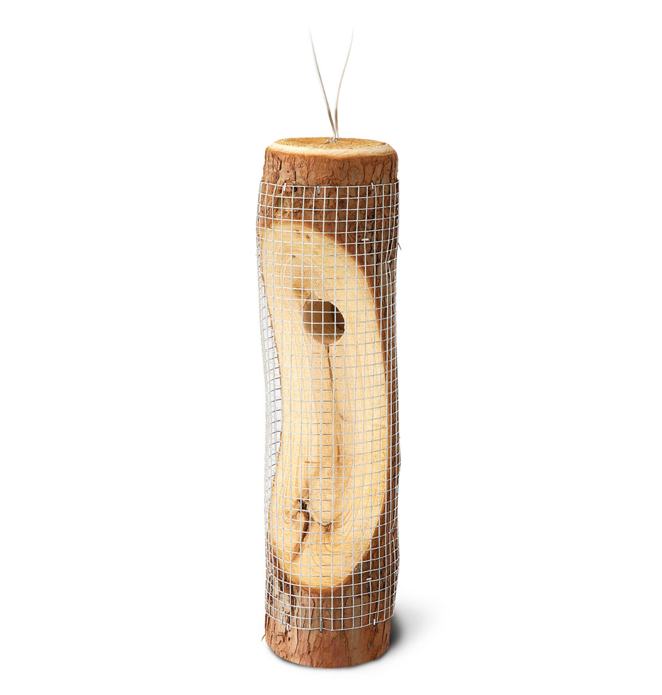 Tom Chambers Weaver Log Peanut Bird Feeder Avant Home And Garden