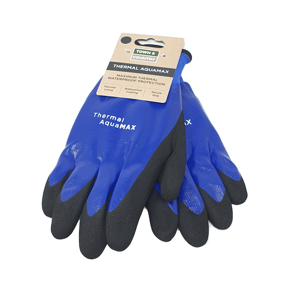 Town Country Thermal Aquamax Waterproof Gardening Gloves Large Avant Home And Garden Centre